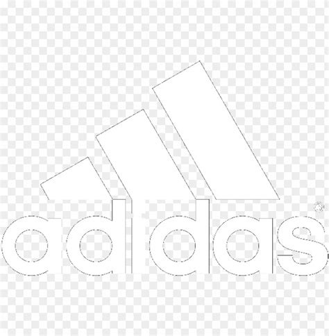 adidas logo weiß|Adidas logo white.